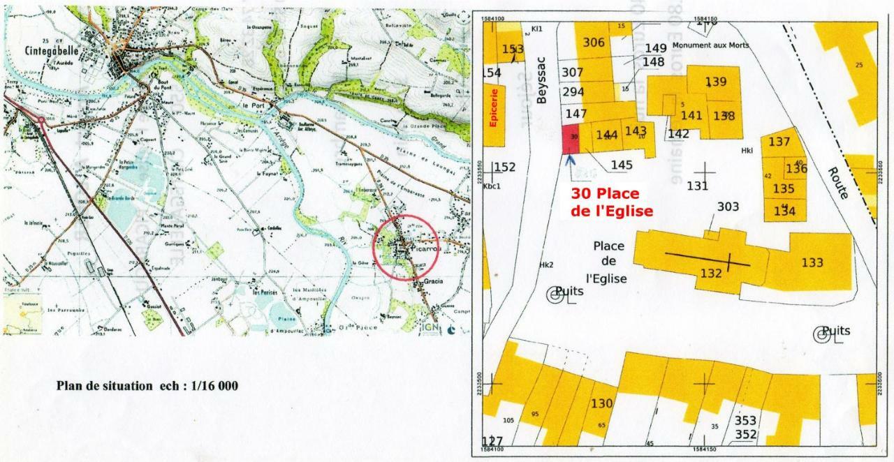 Gite Picarrou Cintegabelle Bagian luar foto